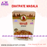 Chatpate Masala - Street Snack Masala Dhaka Topi USA